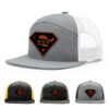 Heather Grey/White