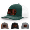 Dark Green/White