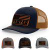 Navy/Brown