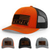 Orange/Black