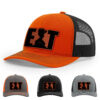 Orange/Black
