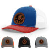 Royal/White/Red