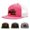 Hot Pink/White