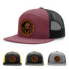 Burgundy/Black