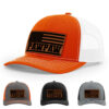 Orange/White