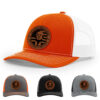 Orange/White