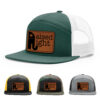 Dark Green/White