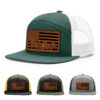Dark Green/White