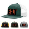 Dark Green/White