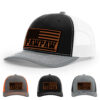 Black/White/Heather Grey