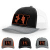 Black/White/Heather Grey