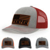 Light Heather Grey/Red