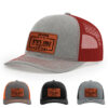 Light Heather Grey/Red