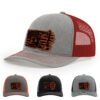 Light Heather Grey/Red