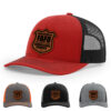 Loden/Black/Black Brim