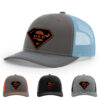Charcoal/Columbia Blue