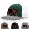 Dark Green/White/Heather Grey