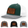 Dark Green/White/Heather Grey