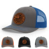 Charcoal/Royal Blue
