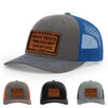 Charcoal/Royal Blue