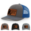 Charcoal/Royal Blue