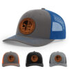 Charcoal/Royal Blue
