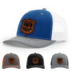 Royal/White/Heather Grey