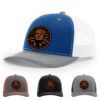 Royal/White/Heather Grey