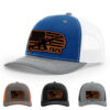 Royal/White/Heather Grey