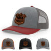 Heather Grey/Charcoal/Cardinal
