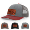 Heather Grey/Charcoal/Cardinal