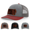 Heather Grey/Charcoal/Cardinal