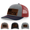 Heather Grey/Cardinal/Navy