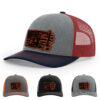 Heather Grey/Cardinal/Navy