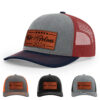 Heather Grey/Cardinal/Navy