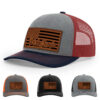 Heather Grey/Cardinal/Navy