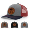 Heather Grey/Cardinal/Navy