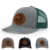 Heather Grey/Dark Green