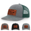 Heather Grey/Dark Green