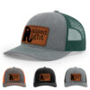 Heather Grey/Dark Green