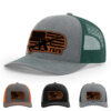 Heather Grey/Dark Green