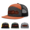 Charcoal/Burnt Orange/Black