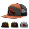 Charcoal/Burnt Orange/Black