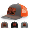 Charcoal/Orange
