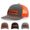 Charcoal/Orange