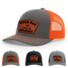 Charcoal/Orange