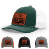 Dark Green/White