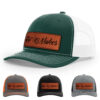 Dark Green/White