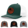 Dark Green/White
