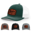 Dark Green/White
